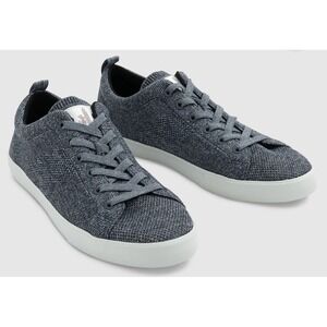 johnnie-O TechKnit Sneakers Casual Nylon Upper Rubber Outsole Blue Gray Mens 12M